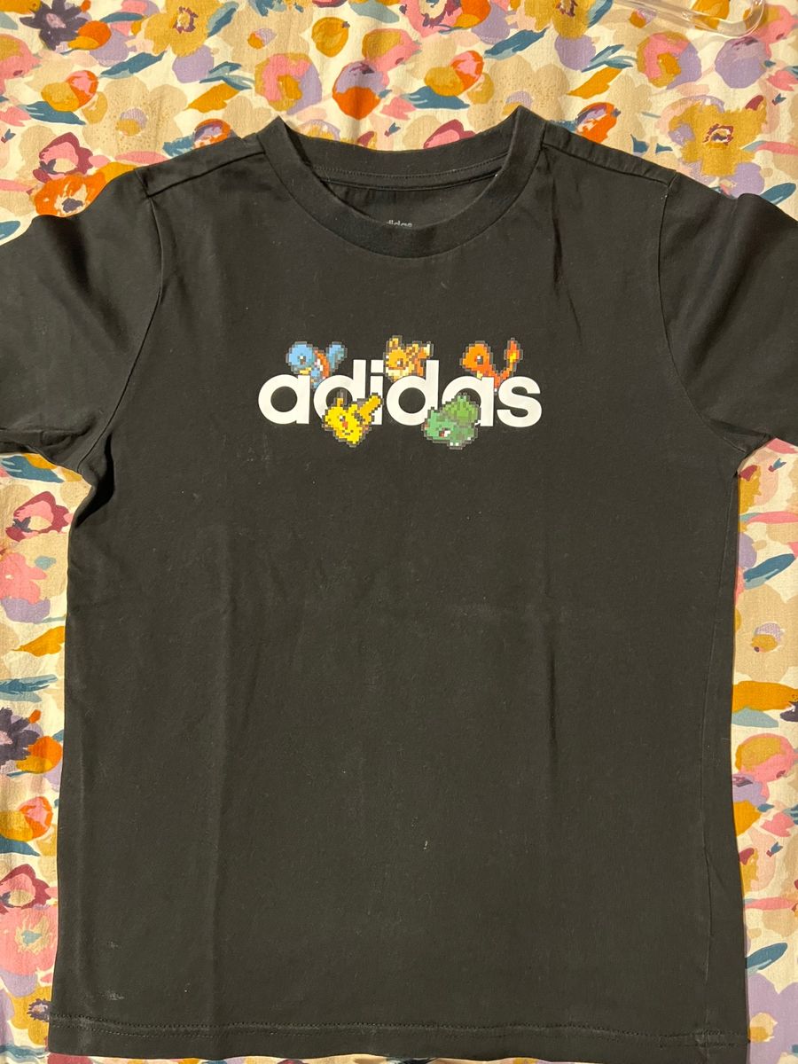 Camiseta Adidas Pokemon Roupa Infantil para Menino Adidas