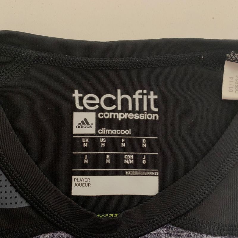 Camiseta adidas Techfit Compression - Masculina