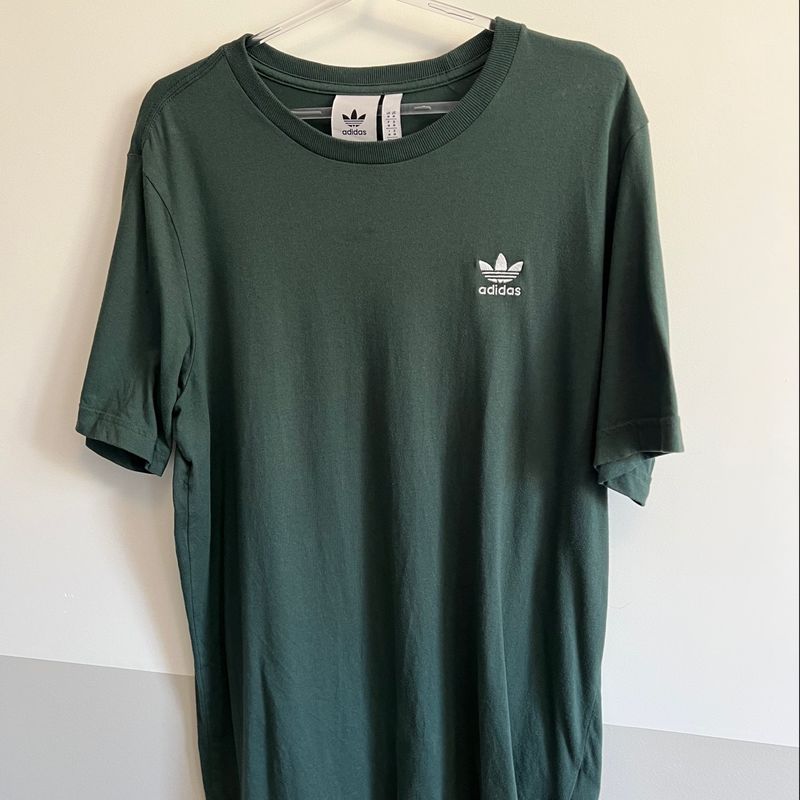 Adidas Camisetas hot sale verde militar