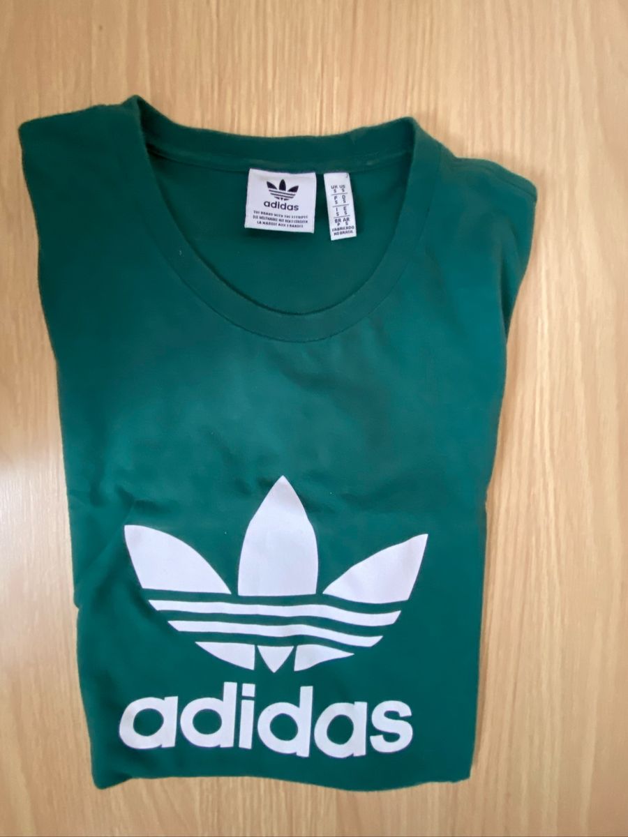 camisa verde adidas