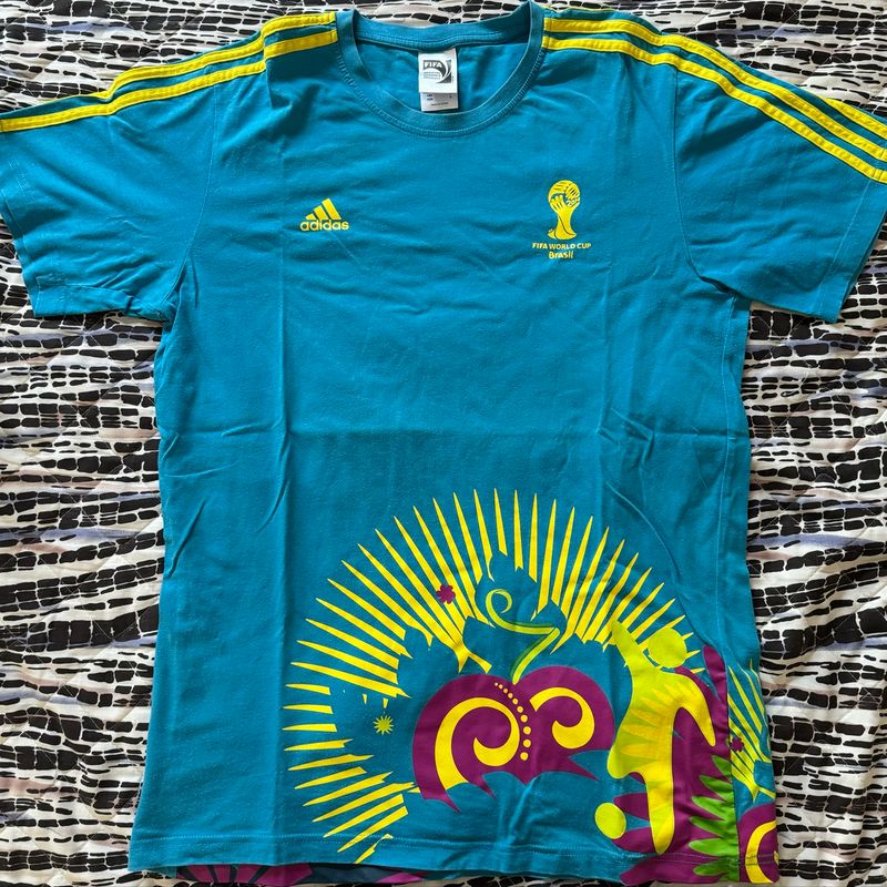 Camisetas adidas brasil 2014 best sale