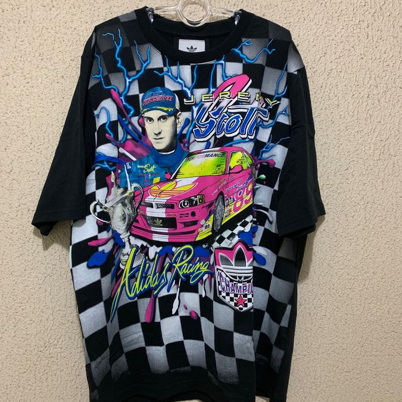 Camiseta Adidas X Jeremy Scott Rally - Tam. P | Adidas Nunca Usado