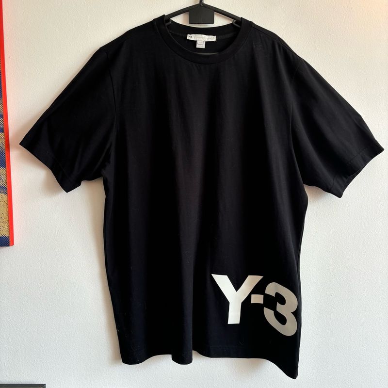 ◆Y3 YOHJI YAMAMOTO adidas トレーニングシャツ Y-3 - Y-3 半袖ロゴTシャツ 白 Y3 adidas アディダス ヨウジ