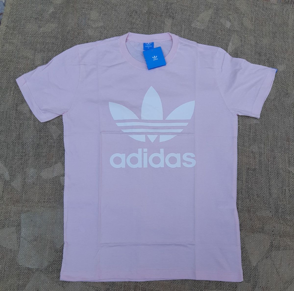 camisa adidas rosa bebe