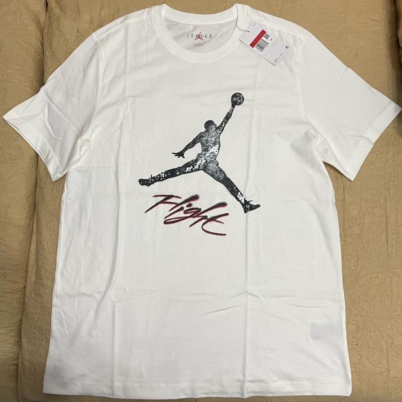 Camiseta Air Jordan Flight White Masculina 100 Original Jordan Nunca Usado 87253587 enjoei