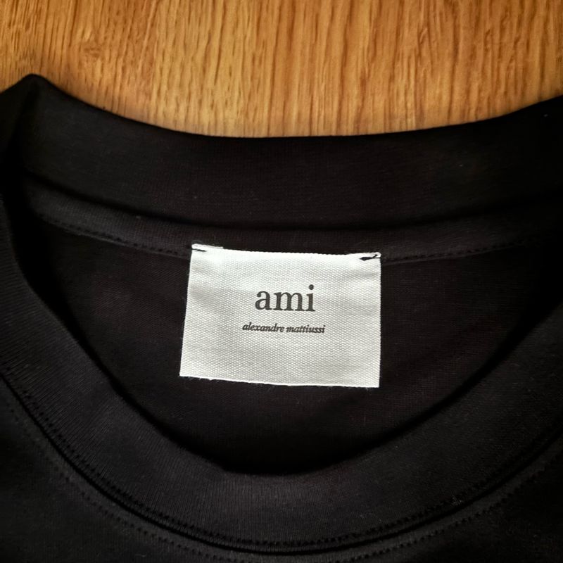 Camiseta Ami Paris | Ami Nunca Usado 108011268 | enjoei