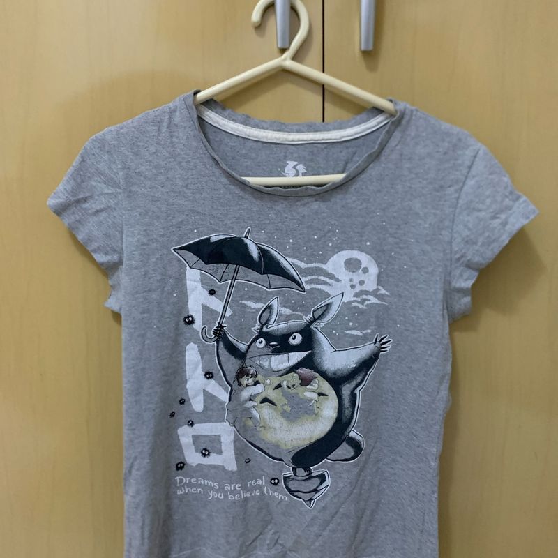 Camiseta Amigo Totoro Studio Ghibli Usado 97583750 enjoei