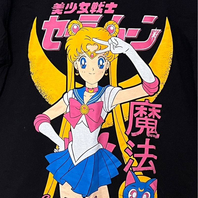 Camiseta Anime Sailor Moon Blusa Feminina Mukiart Nunca Usado 104306470 enjoei