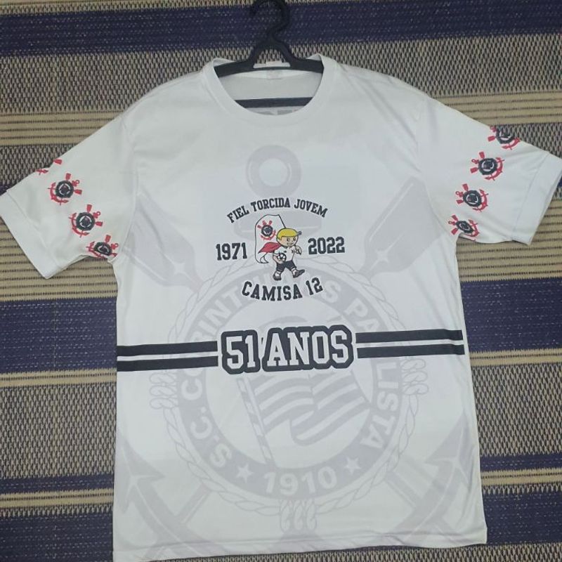 camisa 52 anos : Masculino - Camisetas : Loja Online Oficial Camisa 12  Corinthians