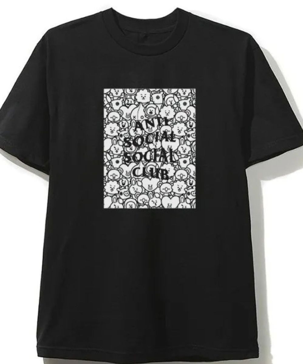 Camiseta Anti Social Social Club "g" | Camiseta Masculina Anti Social