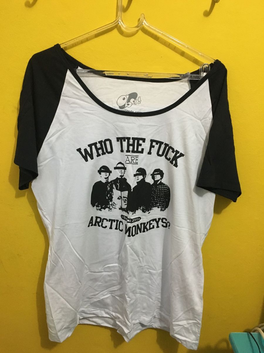 Camiseta Arctic Monkeys | Blusa Feminina Oba Shop Nunca Usado 17489102 ...