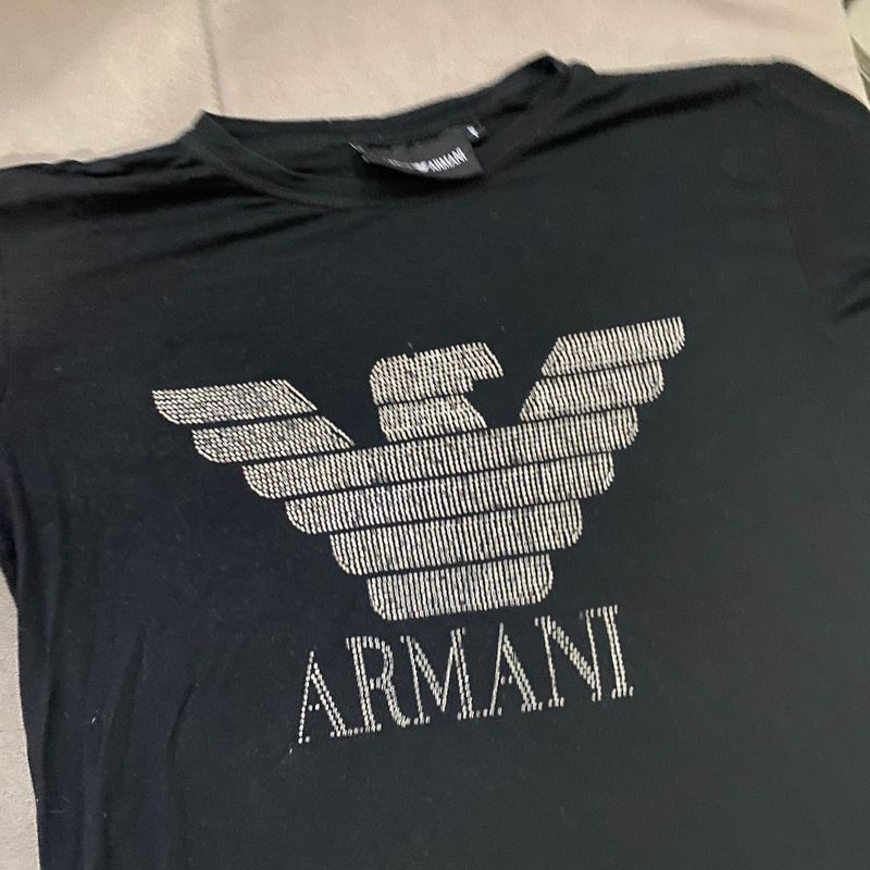 Camiseta Armani Camiseta Masculina Armani Usado 85894102 enjoei