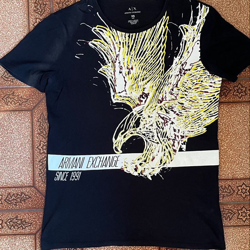 Camiseta Armani Exchange Masculina Estampada | Armani Exchange