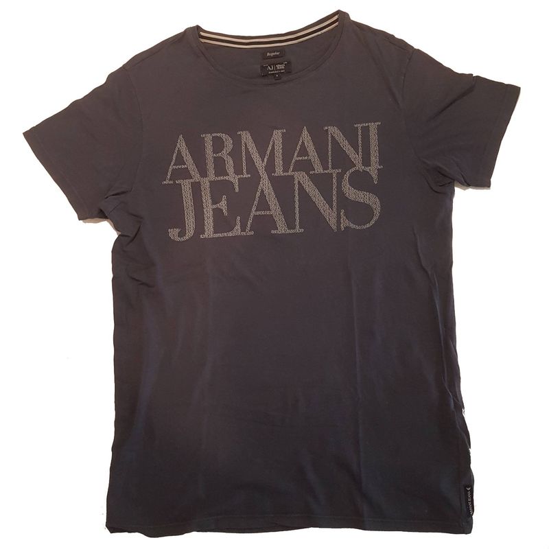 Camiseta Armani Jeans Camiseta Masculina Giorgio Armani Usado