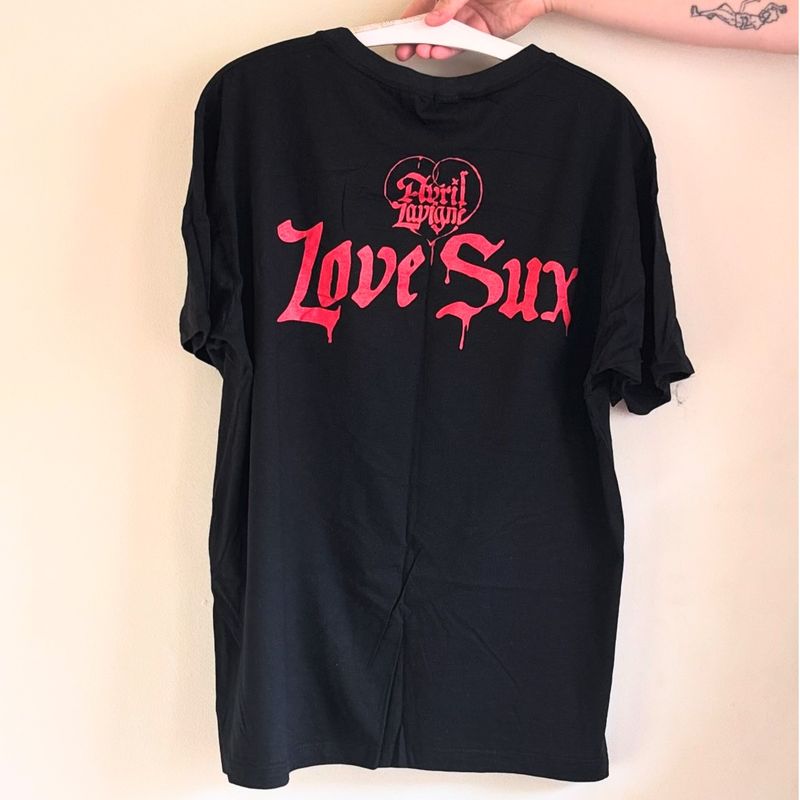 Camiseta Avril Lavigne Love Sux Tour | Avril Lavigne Usado