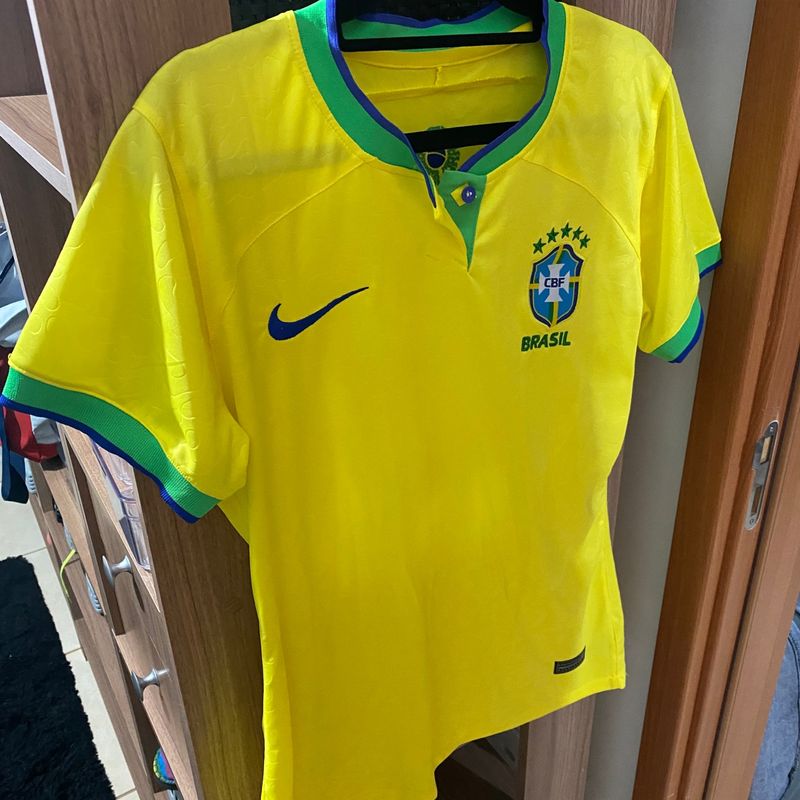 Camiseta Baby Look Feminina Copa do Mundo 2022, Camiseta Feminina Usado  95473828