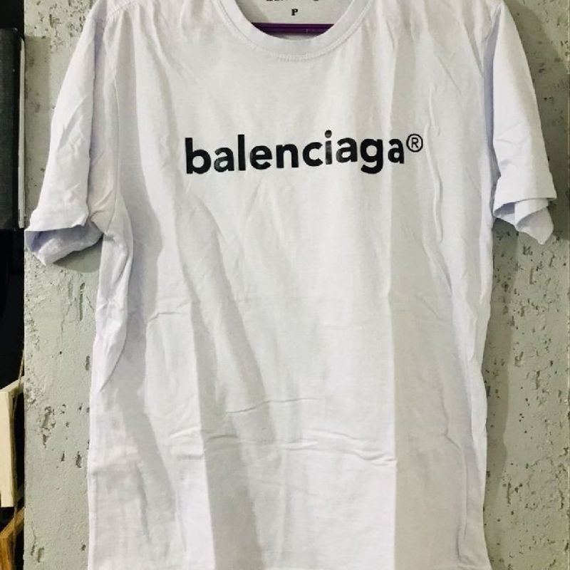 Camiseta Balenciaga Camiseta Feminina Balenciaga Usado 91524086