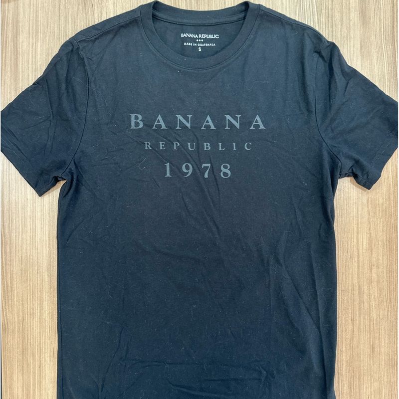 Cuello Redondo Camisa Marca De Ropa Banana Republic Camiseta