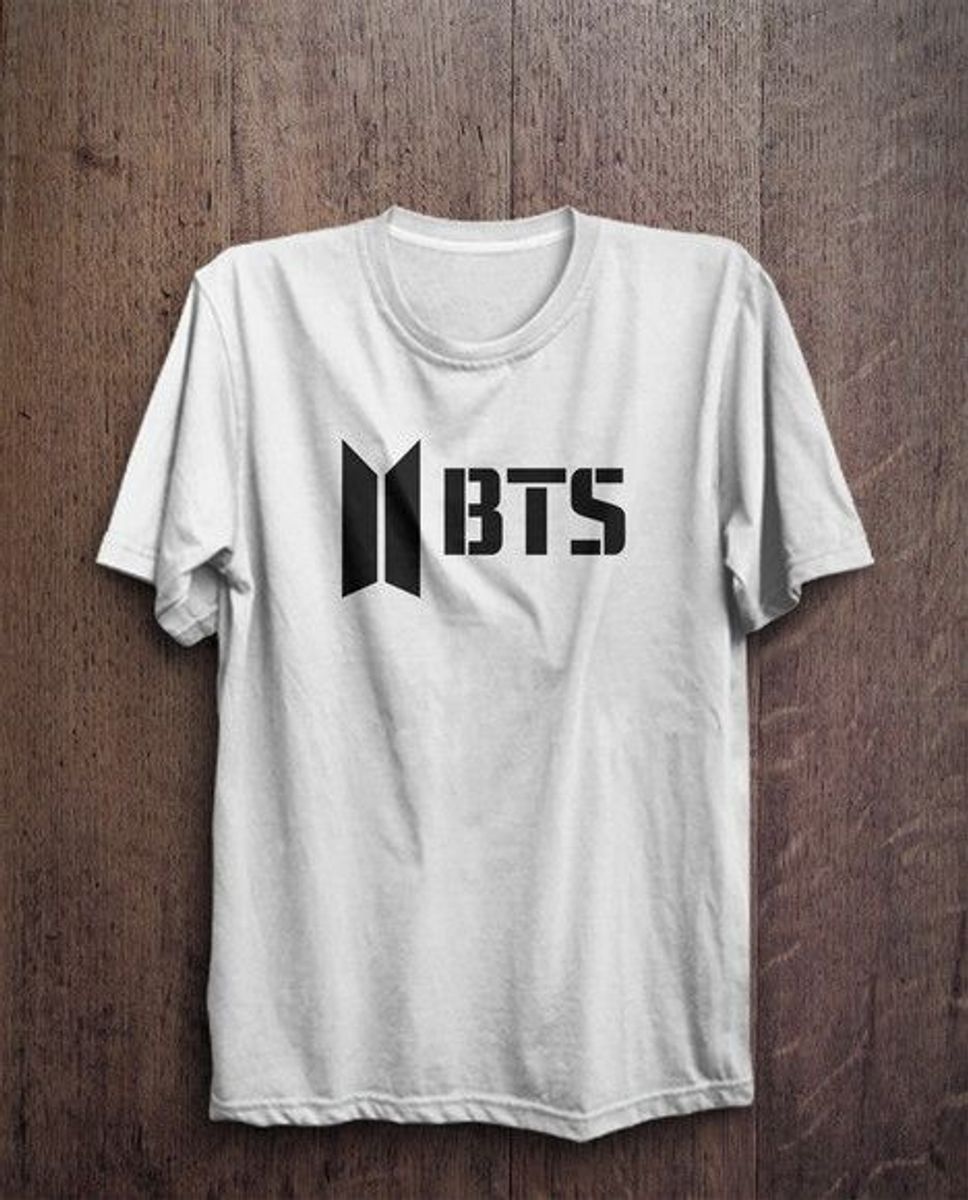 camiseta banda bts grupo musical coreano baby look tbs p, m, g, gg - camisetas bts