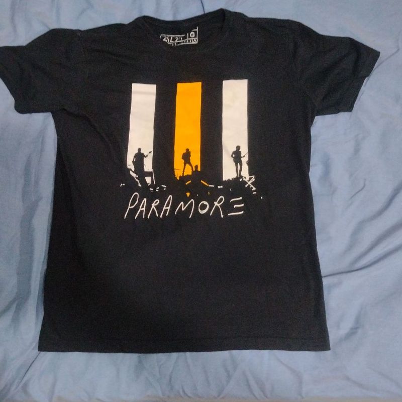 Camiseta Paramore Merchandise Show 2013 Warner Music Unissex, Camiseta  Masculina Paramore Usado 94421984