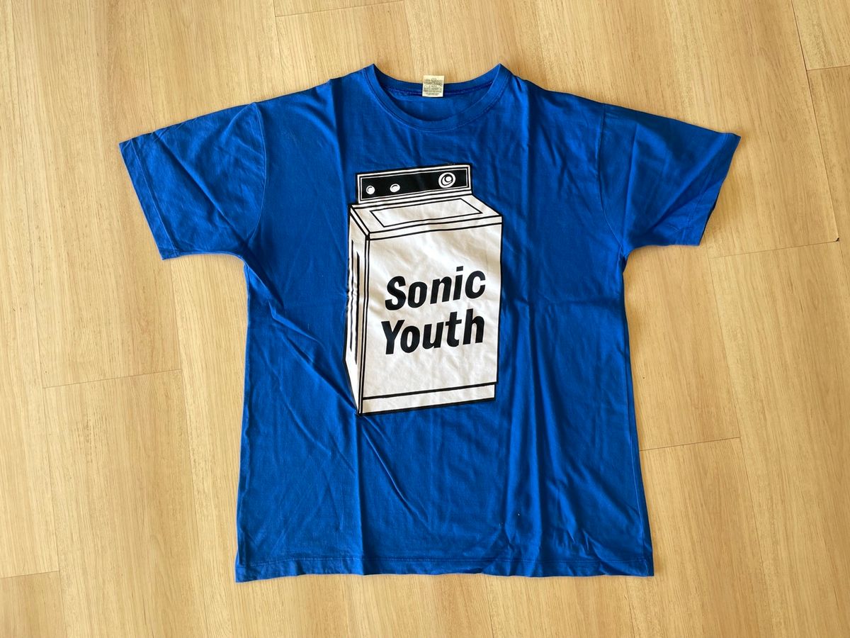 Camiseta Banda Sonic Youth Vintage Retro Anos 90 Grunge Rock