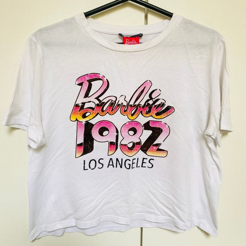 Camiseta Barbie Zara Camiseta Feminina Zara Usado 98272133 enjoei
