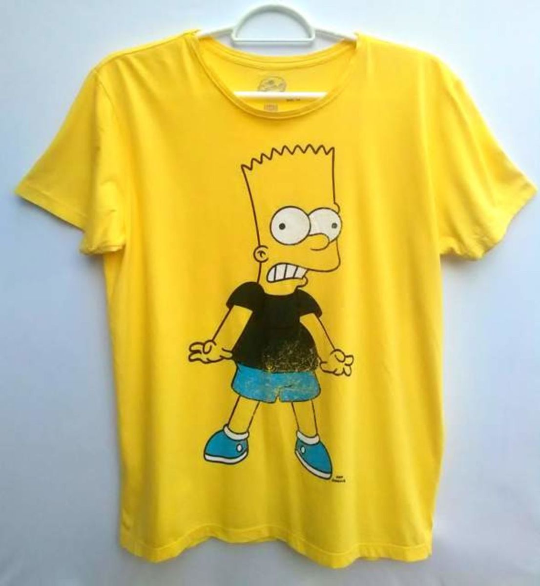 camisa do bart simpson