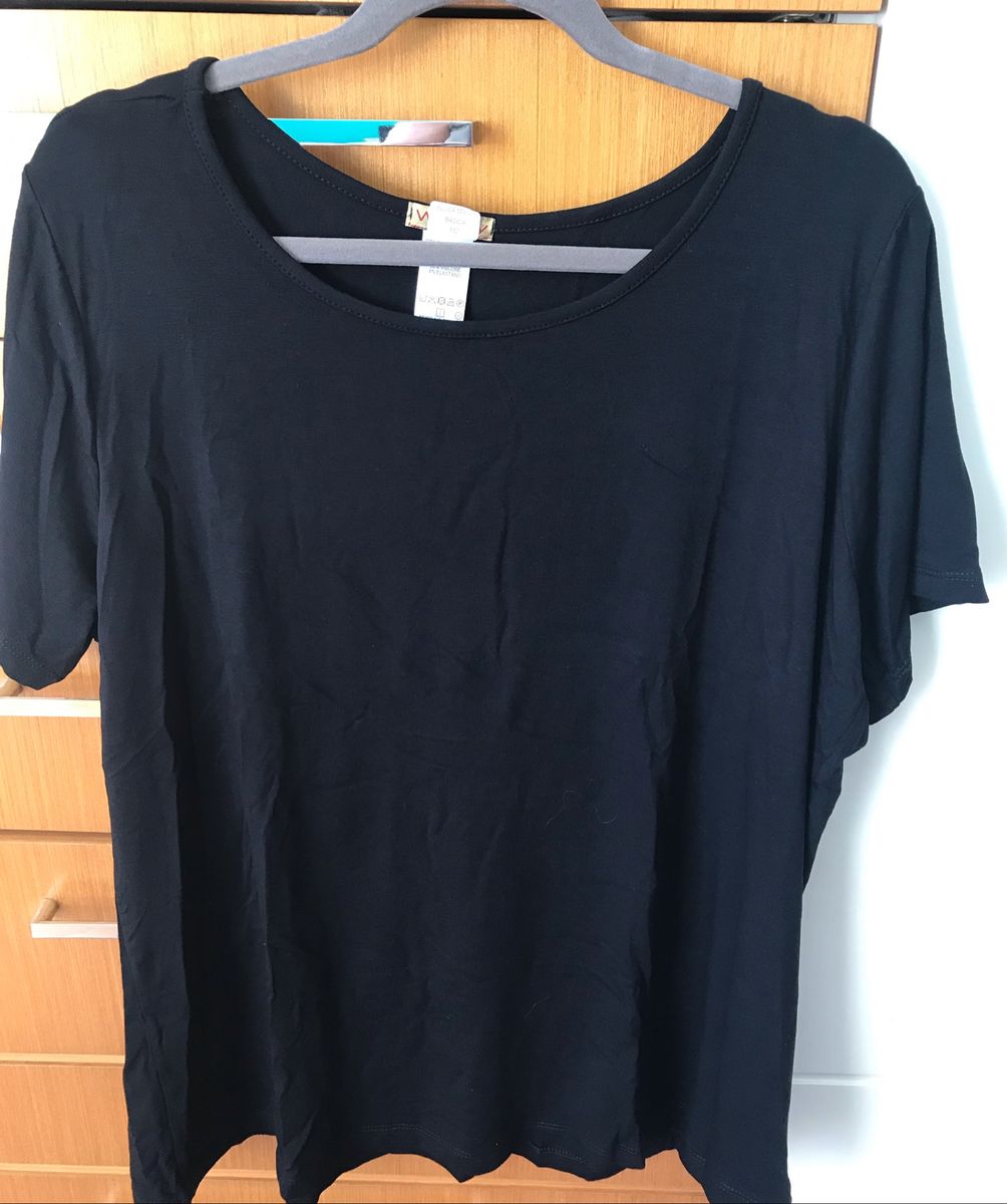 camisetas femininas basicas plus size