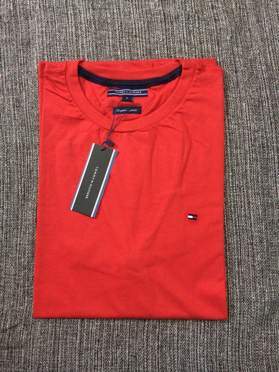 camisa basica tommy masculina