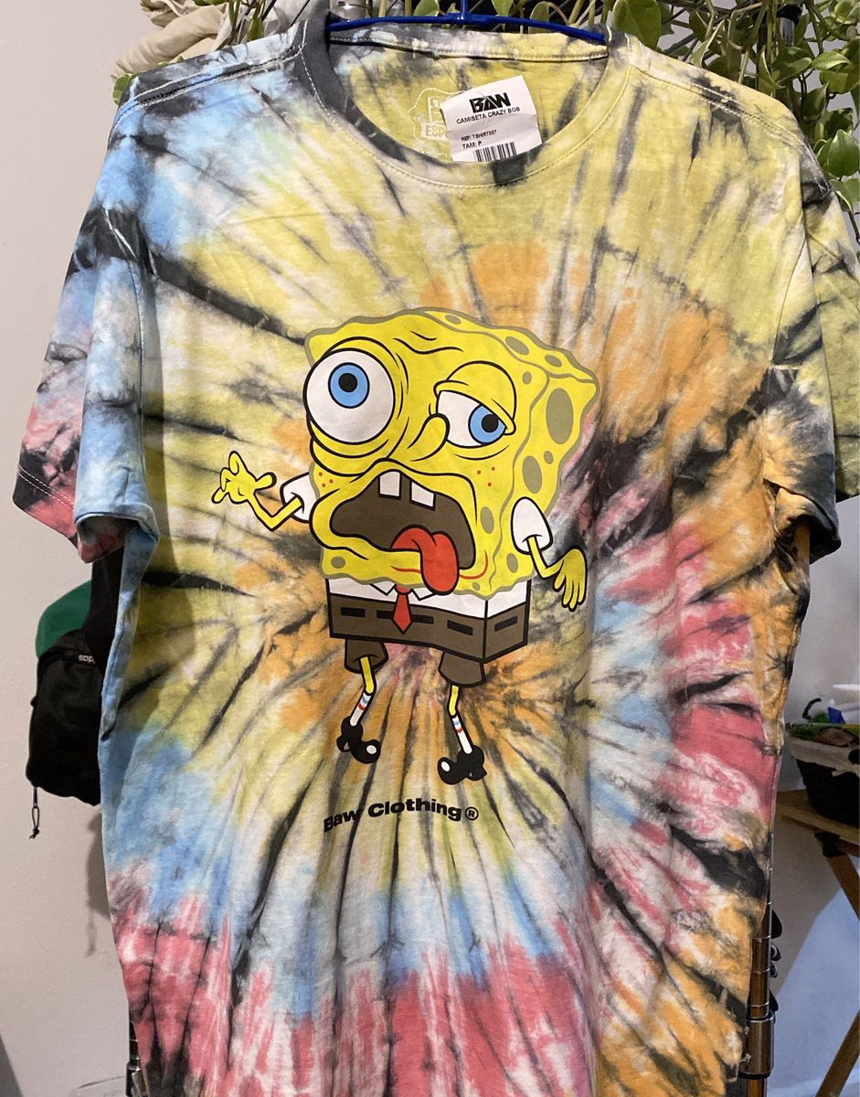 Bob esponja tie dye new arrivals