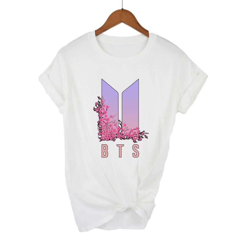 Blusa do hot sale bts feminina preço