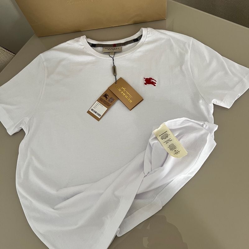 Camiseta Branca Original Burberry Camiseta Masculina Burberry Nunca Usado 83421095 enjoei