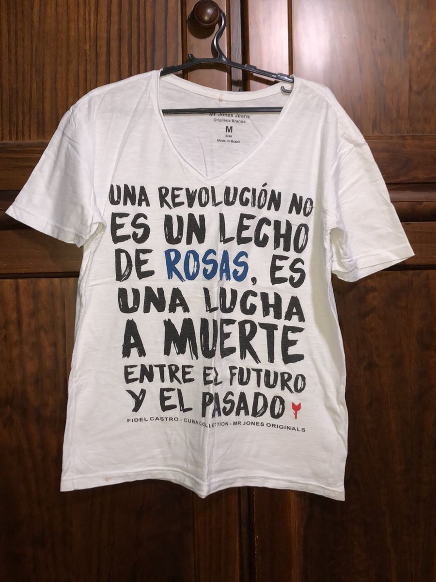 Camiseta Branca Camiseta Masculina Mr Jones Jeans Usado 57285170 enjoei