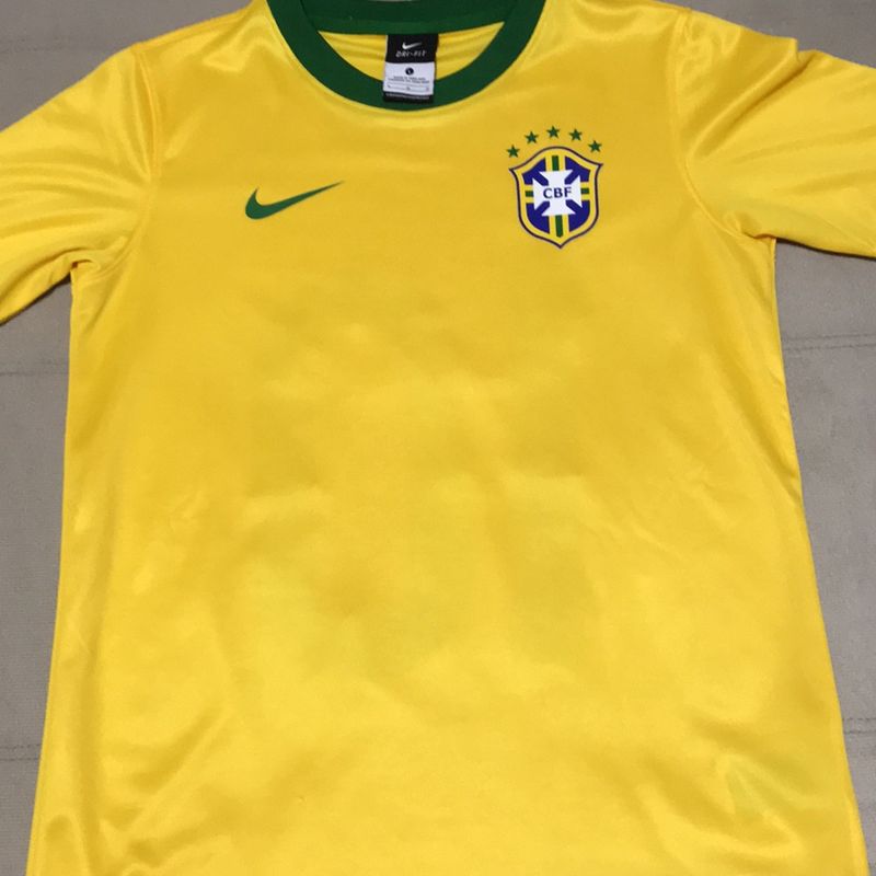 Camiseta Brasil Neymar Infantil Original Nike Usado 81990270 enjoei