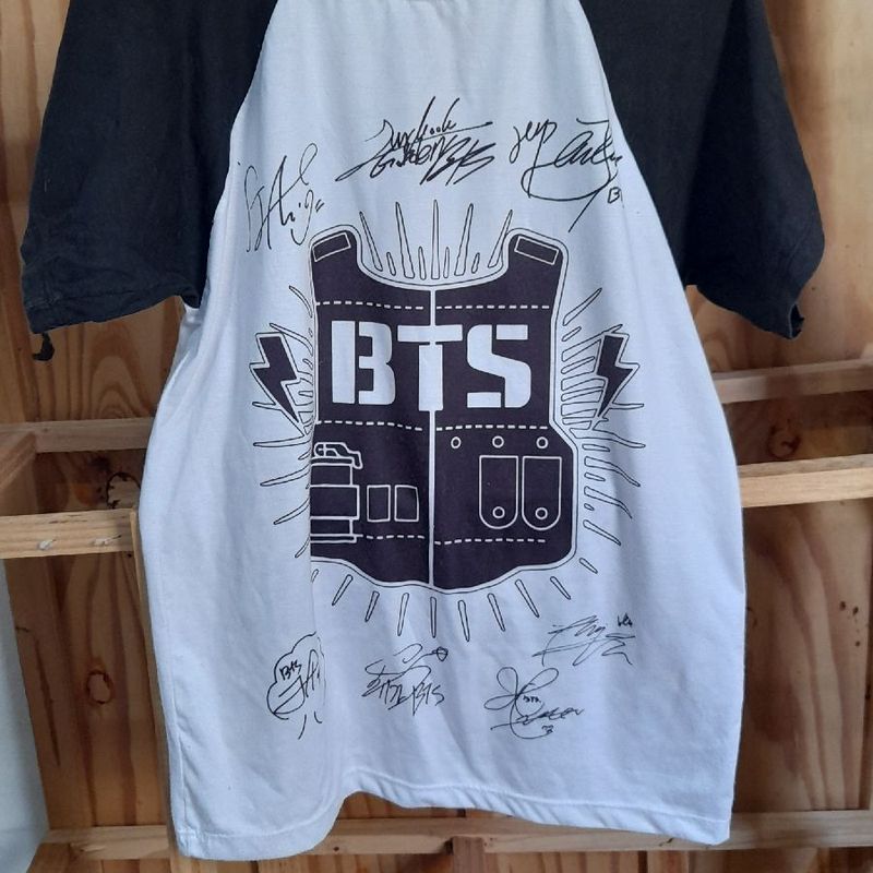 Bts camisetas femininas hot sale