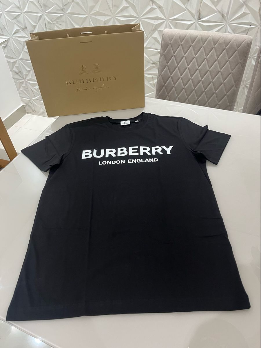 Camiseta Burberry London England Tam G | Camiseta Masculina Burberry Usado  81324771 | enjoei