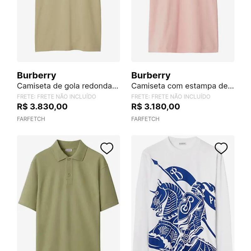 camisetas burberry original