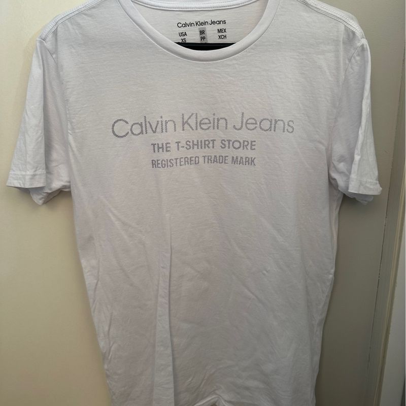 Camiseta Calvin Klein  Camiseta Masculina Calvin Klein Nunca