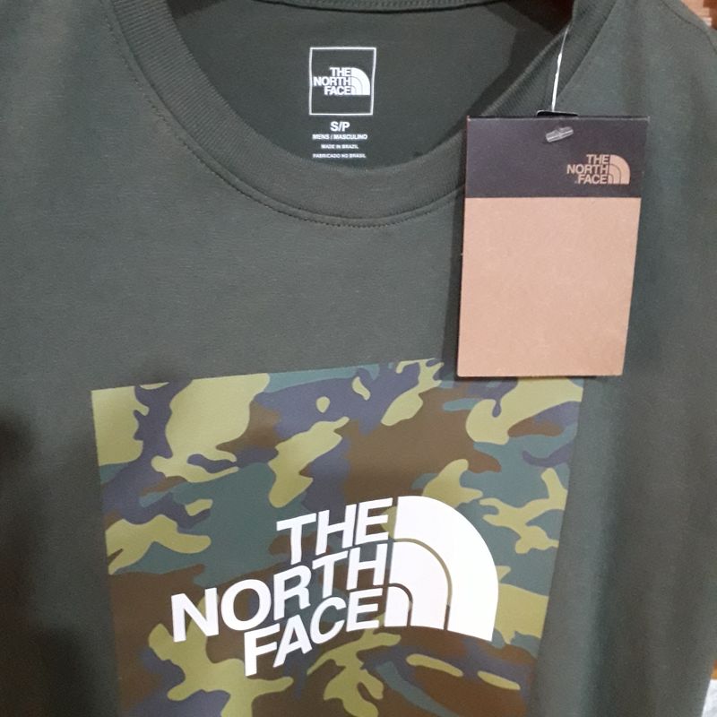 Camiseta Camuflado The North Face, Camiseta Masculina The North Face Nunca  Usado 86839710