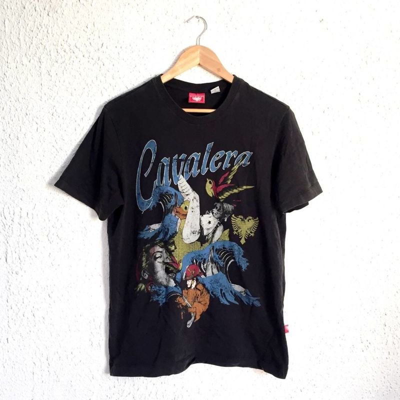 Camiseta Cavalera | Camiseta Masculina Cavalera Nunca Usado 47948710 |  enjoei