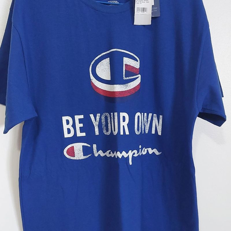 Camiseta Champion Be Your Own Masculina - Marinho