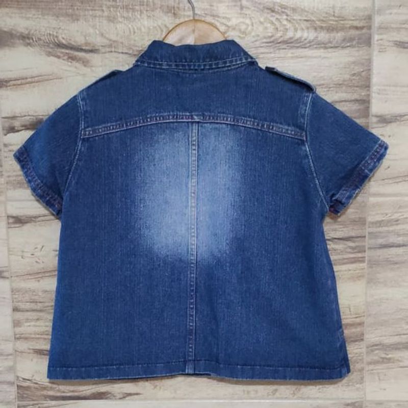 Colete jeans best sale infantil marisa