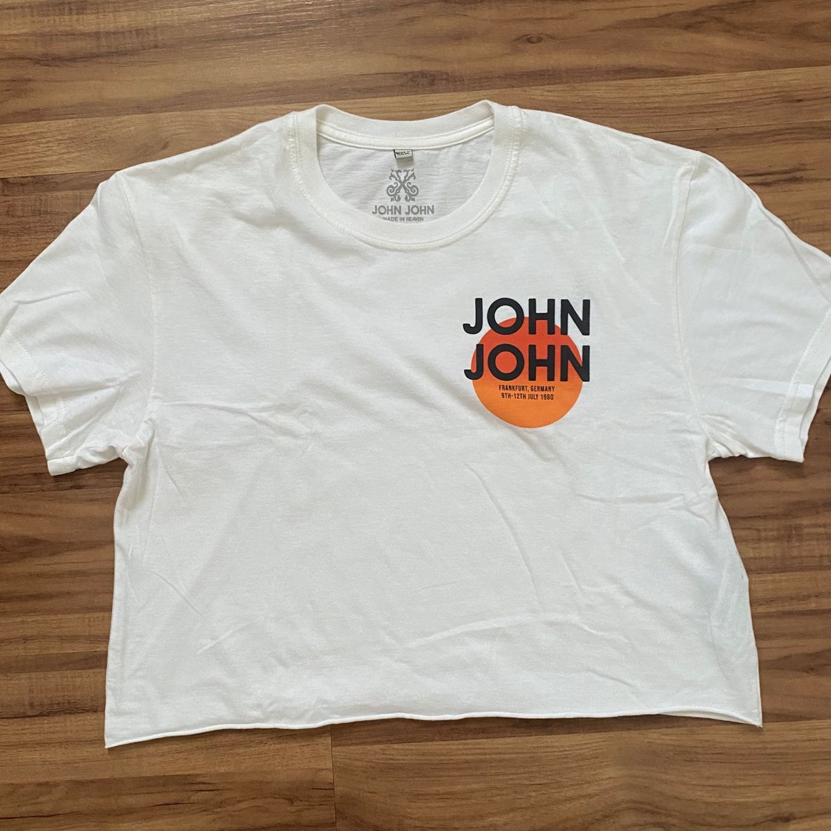 Blusa Camisa Cropped Clark John John Feminina