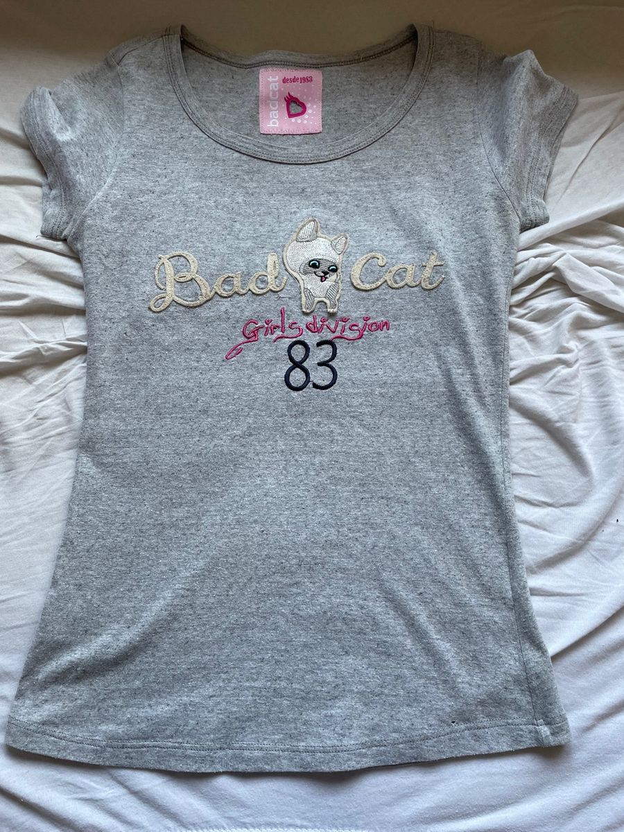 Blusa Rosa Bad Cat, Roupa Infantil para Menina Bad Cat Usado 88368506, bad  cat infantil 