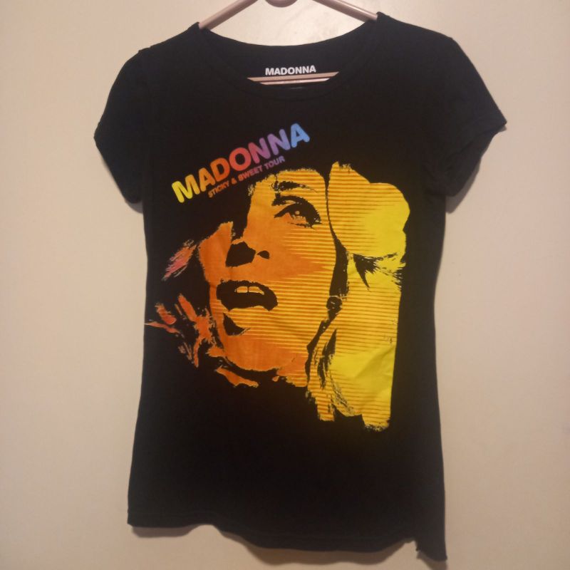 Camiseta da Turnê Sticky &Amp; Sweet Tour Madonna | Madonna Usado