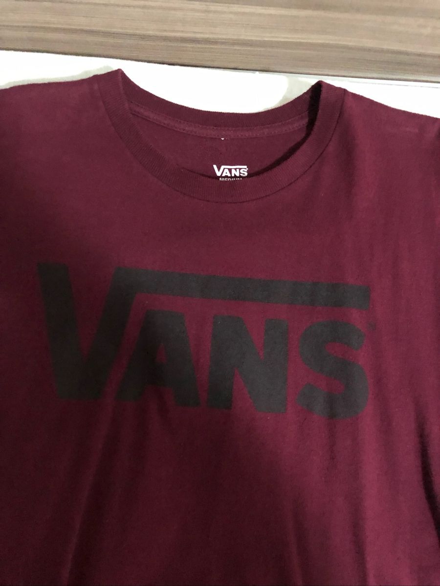 blusa vans vinho