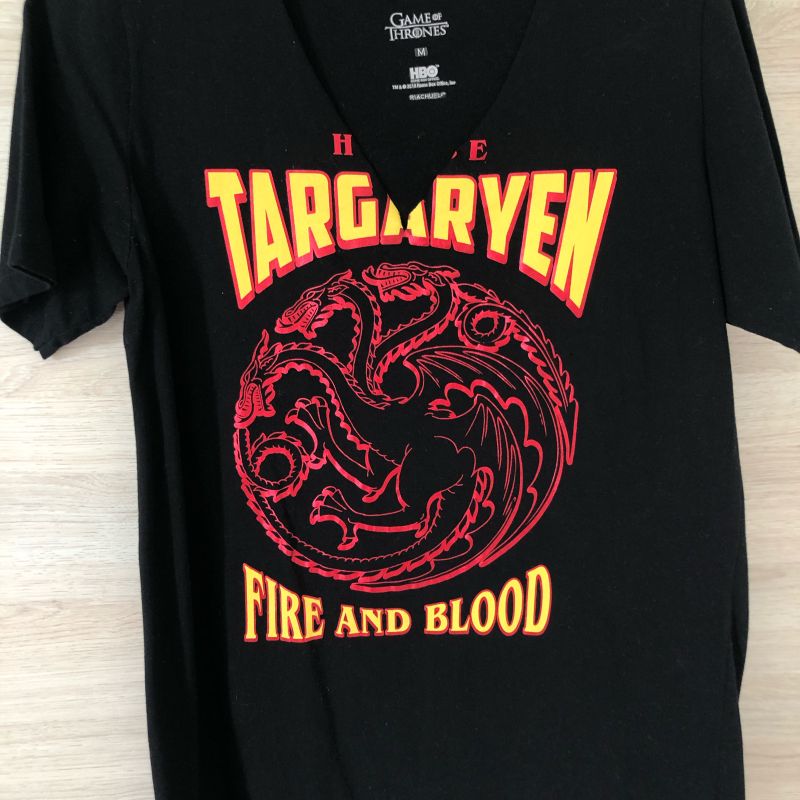 Camiseta Daenerys Targaryen Riachuelo Got Tamanho M Camiseta Feminina Riachuelo Usado 54207866 enjoei