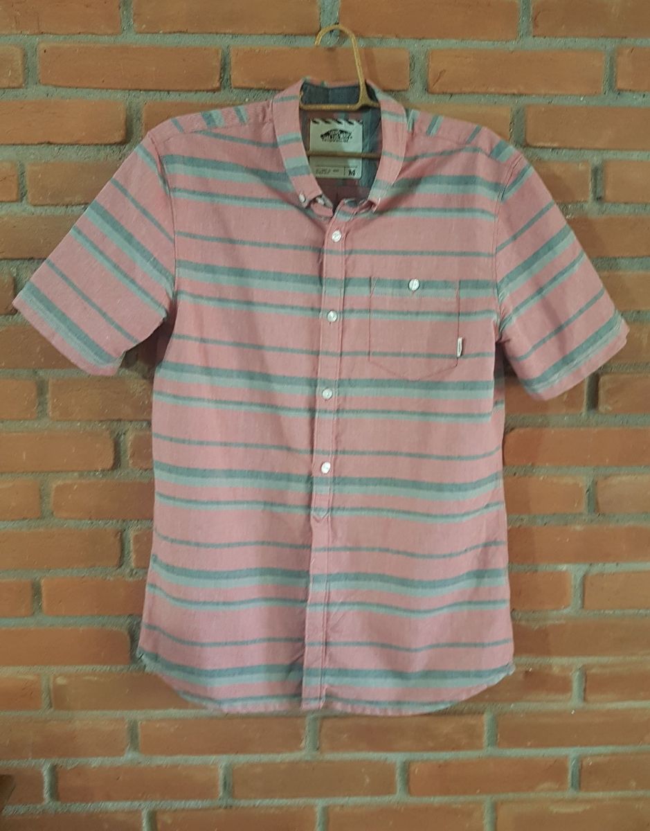 camisa de botao vans