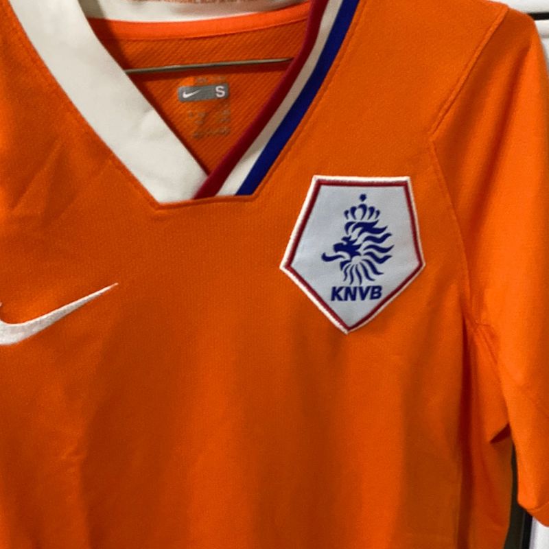 Camiseta de Time Knvb Nike Oficial Laranja | Roupa Esportiva Masculino Nike  Usado 78229344 | enjoei