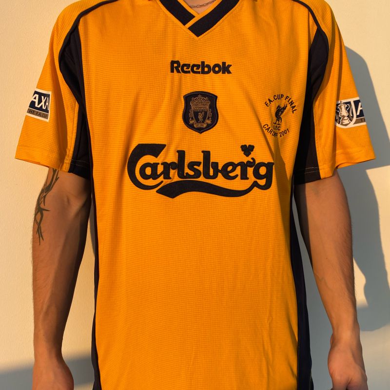 Camiseta do Liverpool Owen 2000/01 | Camiseta Masculina Reebok